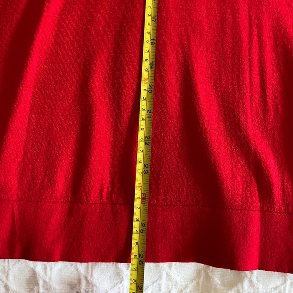 Ann Taylor Red Embellished Sweater Size L - Picture 2 of 8